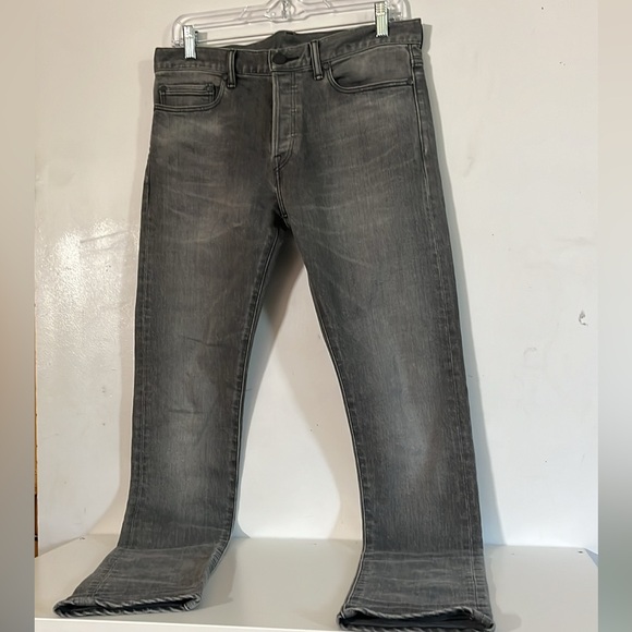 John Elliot Stretch Jeans Grey Slim Fit - Picture 2 of 8